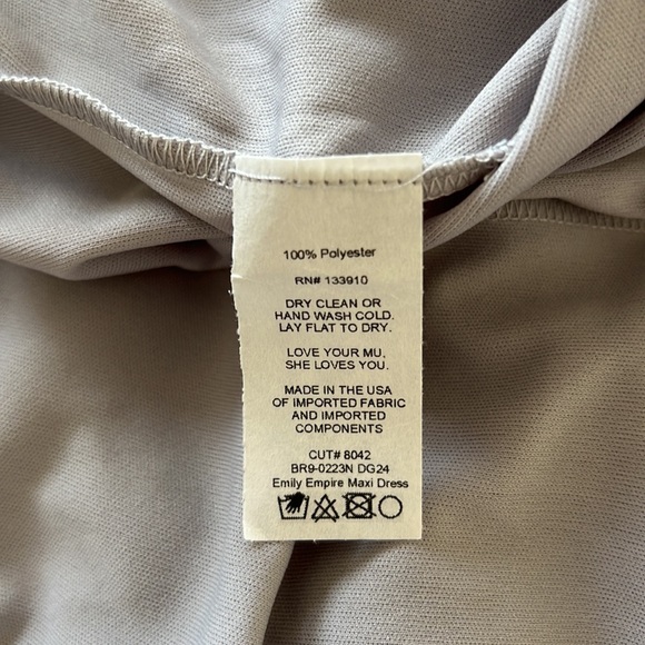 Show Me Your MuMu Emily Empire Maxi Dress Size S - Picture 7 of 9